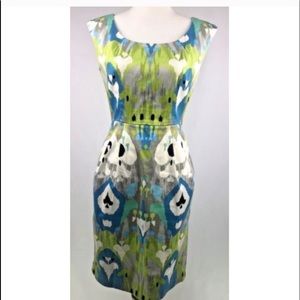 Maggy London Sheath Sleeveless Dress Pockets 4